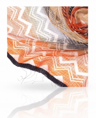 Палантин Женский SW-ZIGZAG/GR.OR